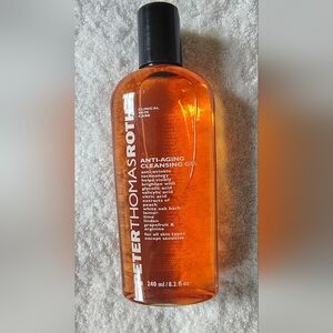 Huge 8.2 Oz Bottle Peter Thomas Roth Vibrant Orange Anti-Aging Cleansing Gel